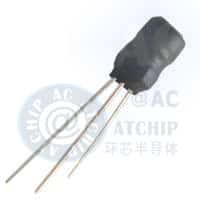 PK3W0608系列報(bào)警器升壓三腳電感長(zhǎng)中短腳示意圖