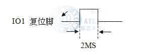 MCU Seriel Mode Ka1 Reset Pin 串行模式復(fù)位腳信號(hào)模擬圖